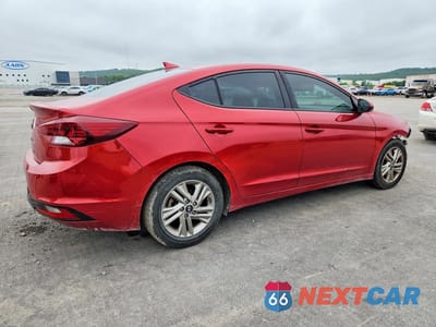 Trzecie zdjęcie samochodu z tyłu: 2020 HYUNDAI ELANTRA SEL VIN:5NPD84LF4LH525944 - miniatura