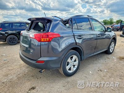 Trzecie zdjęcie samochodu z tyłu: 2013 TOYOTA RAV4 XLE VIN:JTMRFREVXDD025632 - miniatura