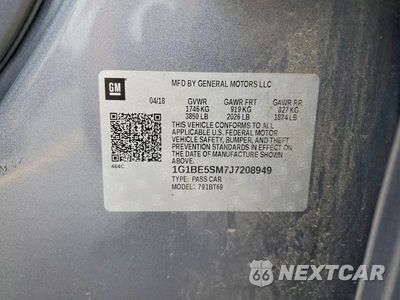 Zdjęcie 12 z 12 samochodu: 2018 CHEVROLET CRUZE LT VIN:1G1BE5SM7J7208949 - miniatura