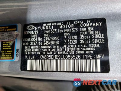 Zdjęcie 13 z 13 samochodu: 2020 HYUNDAI PALISADE LIMITED VIN:KM8R5DHE9LU085526 - miniatura