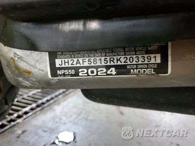 Zdjęcie 10 z 10 samochodu: 2024 HONDA NPS50 VIN:JH2AF5815RK203391 - miniatura