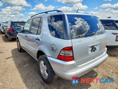 Drugie zdjęcie samochodu z przodu: 2001 MERCEDES-BENZ ML 430 VIN:4JGAB72E21A280348 - miniatura
