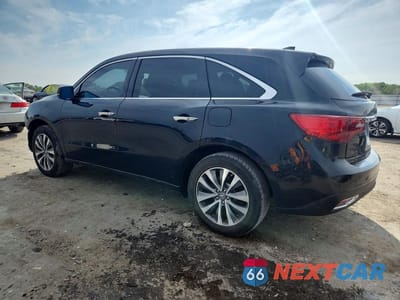 Drugie zdjęcie samochodu z przodu: 2016 ACURA MDX TECHNOLOGY VIN:5FRYD4H49GB054199 - miniatura