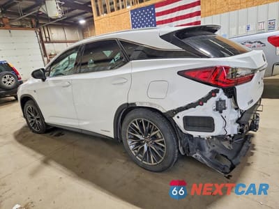 Drugie zdjęcie samochodu z przodu: 2019 LEXUS RX 450H F SPORT VIN:2T2BGMCA4KC042613 - miniatura