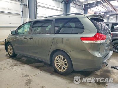 Drugie zdjęcie samochodu z przodu: 2012 TOYOTA SIENNA XLE 8-PASSENGER VIN:5TDYK3DC0CS204706 - miniatura