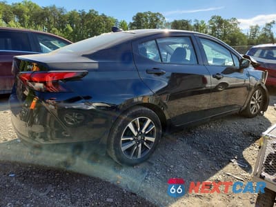 Trzecie zdjęcie samochodu z tyłu: 2020 NISSAN VERSA SV VIN:3N1CN8EV4LL888750 - miniatura