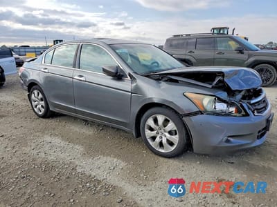 Czwarte zdjęcie samochodu z boku: 2008 HONDA ACCORD EXL VIN:1HGCP36848A043206 - miniatura