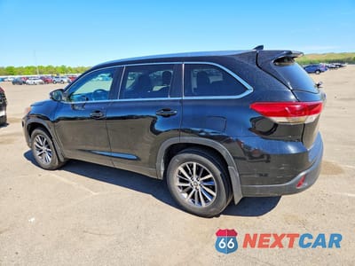 Drugie zdjęcie samochodu z przodu: 2019 TOYOTA HIGHLANDER XLE VIN:5TDJZRFHXKS566632 - miniatura