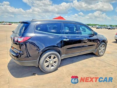 Trzecie zdjęcie samochodu z tyłu: 2016 CHEVROLET TRAVERSE LT VIN:1GNKRHKD8GJ270246 - miniatura