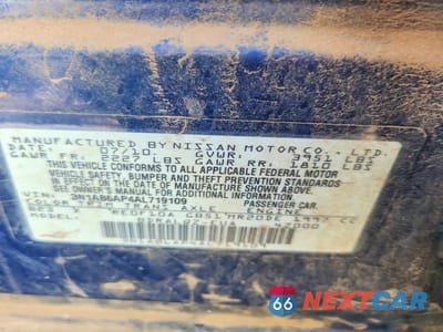 Zdjęcie 12 z 12 samochodu: 2010 NISSAN SENTRA 2.0 VIN:3N1AB6AP4AL719109 - miniatura