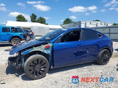 2021 TESLA MODEL Y 5YJYGDEF9MF268393 - główne zdjęcie licytacji z USA - miniatura