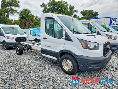 Czwarte zdjęcie samochodu z boku: 2022 FORD TRANSIT T-350 VIN:1FDBW5Z86NKA01528 - miniatura