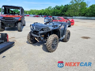 Drugie zdjęcie samochodu z przodu: 2019 POLARIS SPORTSMAN ATV VIN:4XASXZ856KB666187 - miniatura