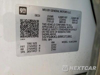 Zdjęcie 13 z 13 samochodu: 2024 CADILLAC ESCALADE ESV PREMIUM LUXURY VIN:1GYS4KKL6RR371991 - miniatura