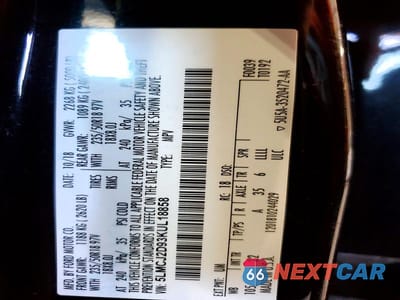 Zdjęcie 14 z 14 samochodu: 2019 LINCOLN MKC SELECT VIN:5LMCJ2D93KUL18858 - miniatura