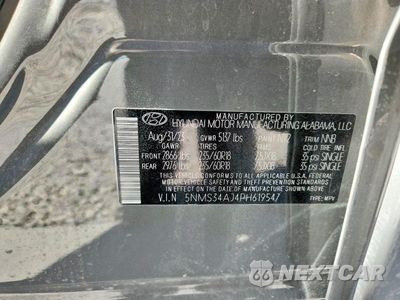 Zdjęcie 14 z 14 samochodu: 2023 HYUNDAI SANTA FE SEL PREMIUM VIN:5NMS34AJ4PH619547 - miniatura