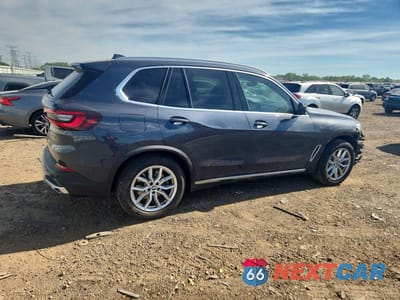 Trzecie zdjęcie samochodu z tyłu: 2022 BMW X5 XDRIVE40I VIN:5UXCR6C08N9J10345 - miniatura