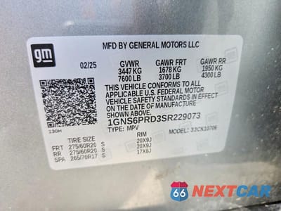 Zdjęcie 13 z 13 samochodu: 2025 CHEVROLET TAHOE K1500 Z71 VIN:1GNS6PRD3SR229073 - miniatura