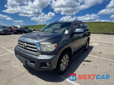 Drugie zdjęcie samochodu z przodu: 2012 TOYOTA SEQUOIA PLATINUM VIN:5TDDW5G11CS071124 - miniatura
