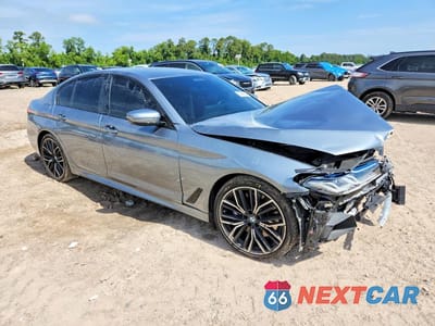 Czwarte zdjęcie samochodu z boku: 2021 BMW 540 I VIN:WBA53BJ02MWX04420 - miniatura