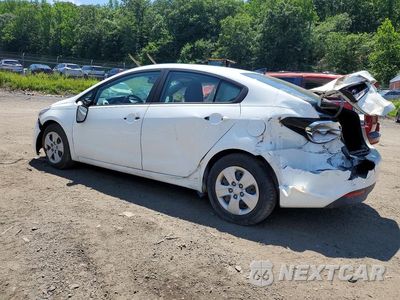Trzecie zdjęcie samochodu z tyłu: 2017 KIA FORTE LX VIN:3KPFK4A76HE081788 - miniatura