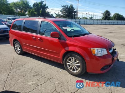 Czwarte zdjęcie samochodu z boku: 2016 DODGE GRAND CARAVAN SXT VIN:2C4RDGCG9GR161394 - miniatura