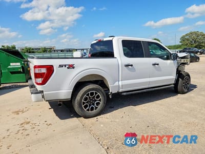 Trzecie zdjęcie samochodu z tyłu: 2023 FORD F150 VIN:1FTEW1EP7PKF63061 - miniatura