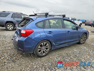 Trzecie zdjęcie samochodu z tyłu: 2013 SUBARU IMPREZA SPORT LIMITED VIN:JF1GPAS64DH859588 - miniatura