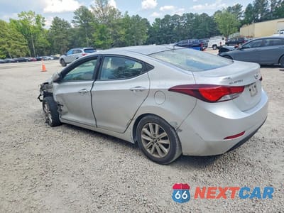 Drugie zdjęcie samochodu z przodu: 2014 HYUNDAI ELANTRA SE VIN:KMHDH4AE1EU147838 - miniatura