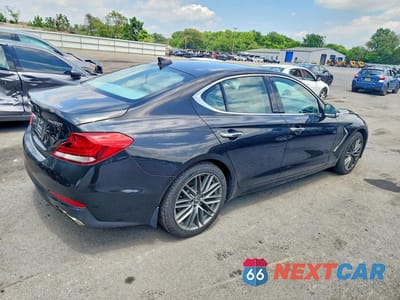 Trzecie zdjęcie samochodu z tyłu: 2019 GENESIS G70 ADVANCED VIN:KMTG64LA9KU027381 - miniatura