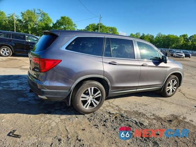 Trzecie zdjęcie samochodu z tyłu: 2017 HONDA PILOT EXL VIN:5FNYF6H57HB038116 - miniatura