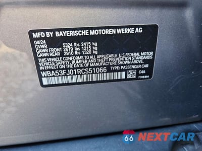 Zdjęcie 12 z 12 samochodu: 2024 BMW 530 XI VIN:WBA53FJ01RCS51066 - miniatura