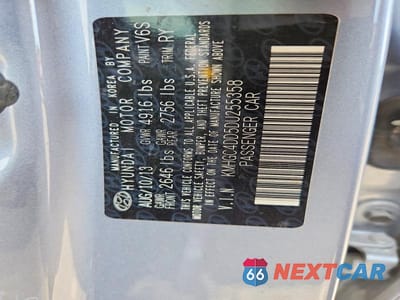 Zdjęcie 12 z 12 samochodu: 2013 HYUNDAI GENESIS 3.8L VIN:KMHGC4DD5DU255358 - miniatura