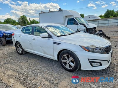 Czwarte zdjęcie samochodu z boku: 2014 KIA OPTIMA LX VIN:5XXGM4A78EG270072 - miniatura