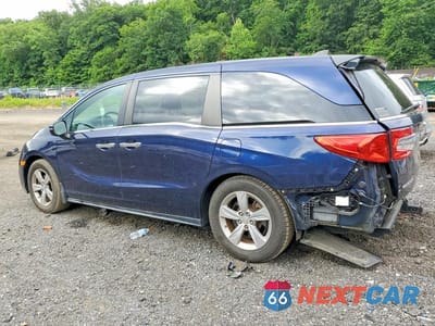 Drugie zdjęcie samochodu z przodu: 2018 HONDA ODYSSEY EX VIN:5FNRL6H57JB094804 - miniatura