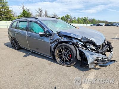 Czwarte zdjęcie samochodu z boku: 2019 VOLKSWAGEN GOLF SPORTWAGEN S VIN:3VW217AUXKM512099 - miniatura