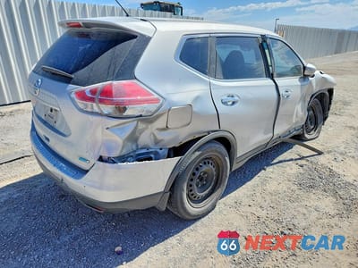 Trzecie zdjęcie samochodu z tyłu: 2014 NISSAN ROGUE S VIN:5N1AT2MT8EC830335 - miniatura
