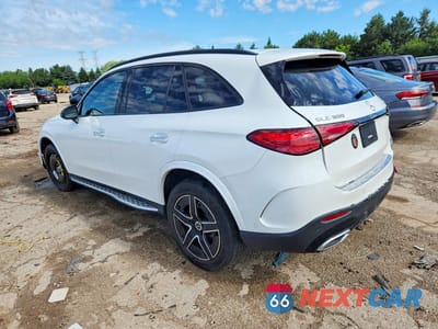 Drugie zdjęcie samochodu z przodu: 2024 MERCEDES-BENZ GLC 300 4MATIC VIN:W1NKM4HB4RF135768 - miniatura