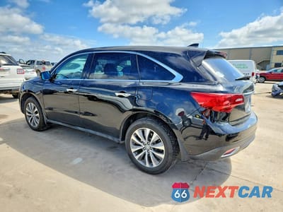 Drugie zdjęcie samochodu z przodu: 2015 ACURA MDX TECHNOLOGY VIN:5FRYD4H40FB026502 - miniatura