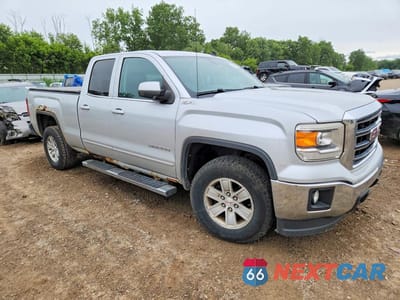 Czwarte zdjęcie samochodu z boku: 2014 GMC SIERRA C1500 SLE VIN:1GTR1UEC5EZ119910 - miniatura