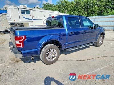 Trzecie zdjęcie samochodu z tyłu: 2019 FORD F150 SUPERCREW VIN:1FTEW1E54KKE21824 - miniatura