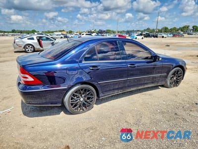 Trzecie zdjęcie samochodu z tyłu: 2007 MERCEDES-BENZ C 280 4MATIC VIN:WDBRF92H07F868180 - miniatura