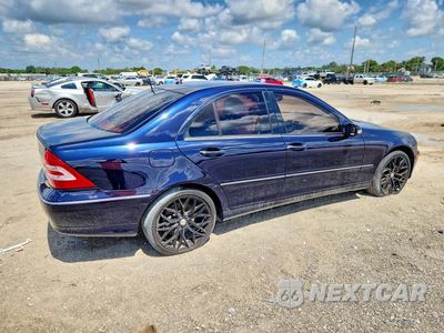Trzecie zdjęcie samochodu z tyłu: 2007 MERCEDES-BENZ C 280 4MATIC VIN:WDBRF92H07F868180 - miniatura