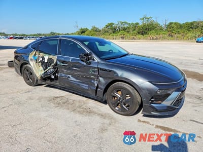 Czwarte zdjęcie samochodu z boku: 2026 HYUNDAI SONATA SEL SPORT VIN:KMHL64JA3TA543525 - miniatura