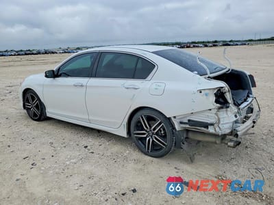 Drugie zdjęcie samochodu z przodu: 2017 HONDA ACCORD SPORT VIN:1HGCR2F56HA124766 - miniatura