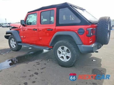 Drugie zdjęcie samochodu z przodu: 2021 JEEP WRANGLER UNLIMITED SPORT VIN:1C4HJXDM5MW577583 - miniatura
