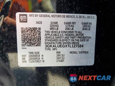 Zdjęcie 13 z 13 samochodu: 2026 GMC TERRAIN ELEVATION VIN:3GKALUEGXTL127584 - miniatura