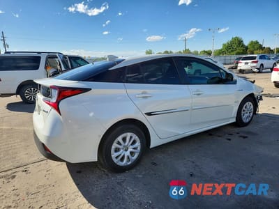 Trzecie zdjęcie samochodu z tyłu: 2020 TOYOTA PRIUS LE VIN:JTDKARFU2L3126481 - miniatura