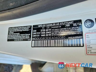 Zdjęcie 12 z 12 samochodu: 2014 MERCEDES-BENZ S 550 VIN:WDDUG8CB3EA060080 - miniatura