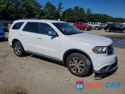 Czwarte zdjęcie samochodu z boku: 2016 DODGE DURANGO LIMITED VIN:1C4RDHDG8GC322170 - miniatura